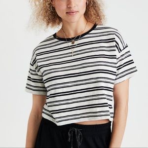 American Eagle boxy crop
